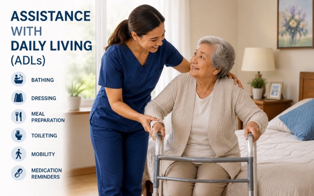 Assistance with Daily Living (ADLs)